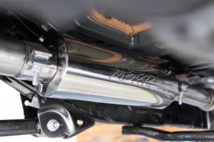 MBRP - MBRP 18-20 Jeep Wrangler JL 2.5in Single Rear Exit Cat Back Exhaust - T304 - S5533304 - Image 2