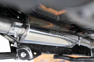 MBRP - MBRP 18-20 Jeep Wrangler JL 2.5in Single Rear Exit Cat Back Exhaust - T304 - S5533304 - Image 4