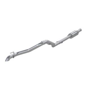 MBRP 2020 Jeep Gladiator 2.5in Single Rear Exit Cat Back Exhaust - T304 SS (Off-Road) - S5537304