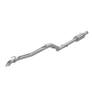 MBRP 2020 Jeep Gladiator 3.6L 2.5in Single Rear Exit Cat Back Exhaust - Aluminized (Off-Road) - S5537AL