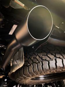 MBRP - MBRP 2020 Jeep Gladiator 3.6L 2.5in Dual Rear Exit Cat Back Exhaust Black Coated - S5538BLK - Image 5