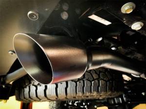 MBRP - MBRP 2020 Jeep Gladiator 3.6L 2.5in Dual Rear Exit Cat Back Exhaust Black Coated - S5538BLK - Image 6