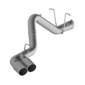 MBRP - MBRP 11-15 Chevy/GMC 2500/3500 4in Filter Back Dual Outlet Single Side Alum Exhaust System - S6033AL - Image 2