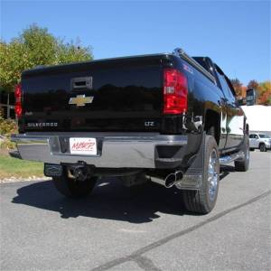 MBRP - MBRP 11-15 Chevy/GMC 2500/3500 4in Filter Back Dual Outlet Single Side Alum Exhaust System - S6033AL - Image 3