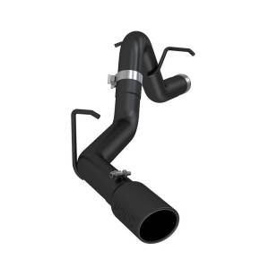 MBRP - MBRP 16-19 Chevy/GMC Colorado/Canyon Duramax 3in Filter Back Single Side Black Coated Exhaust System - S6058BLK - Image 2