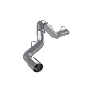 MBRP - MBRP 2020+ GMC/Chevy 2500/3500 6.6L Duramax 4in Mand Bent Tubing AL-Ser Cat Back Single Side - Alum - S6059AL - Image 3