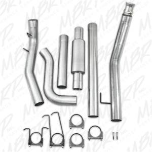 MBRP - MBRP 1994-2002 Dodge 2500/3500 Cummins Turbo Back (94-97 Hanger HG6100 req.) P Series Exhaust System - S6100P - Image 5