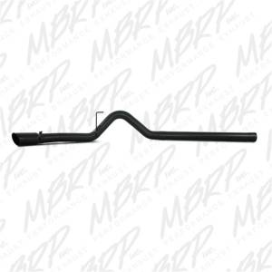 MBRP - MBRP 10-12 Dodge 2500/3500 Cummins 6.7L Filter Back Single Side Black Coated Exhaust System - S6130BLK - Image 4