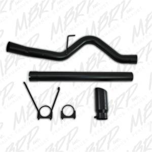 MBRP - MBRP 10-12 Dodge 2500/3500 Cummins 6.7L Filter Back Single Side Black Coated Exhaust System - S6130BLK - Image 5