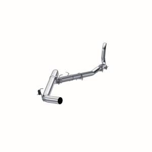 MBRP - MBRP 88-93 Dodge 2500/3500 Cummins 4WD Turbo Back Single Side Exit No Muffler PLM Series Exhaust - S6150PLM - Image 3