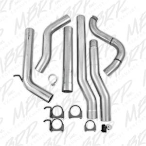 MBRP - MBRP 88-93 Dodge 2500/3500 Cummins 4WD Turbo Back Single Side Exit No Muffler PLM Series Exhaust - S6150PLM - Image 5