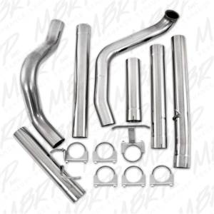 MBRP - MBRP 1999-2003 Ford F-250/350 7.3L 4in Turbo Back Single No Muffler T409 SLM Series Exhaust System - S6200SLM - Image 5