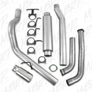 MBRP - MBRP 2003-2007 Ford F-250/350 6.0L EC/CC Turbo Back Single Side (Stock Cat) - S6206AL - Image 6