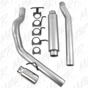 MBRP - MBRP 2003-2007 Ford F-250/350 6.0L EC/CC Cat Back Single Side (Stock Cat) - S6208AL - Image 5