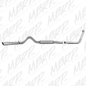 MBRP - MBRP 2003-2005 Ford Excursion 6.0L Turbo Back Single Side (Stock Cat) - S6216AL - Image 4