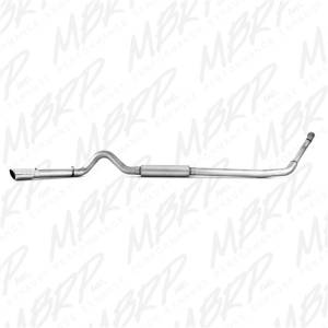 MBRP - MBRP 1994-1997 Ford F-250/350 7.3L Turbo Back Single Side Off-Road (Aluminized downpipe) - S6218AL - Image 4