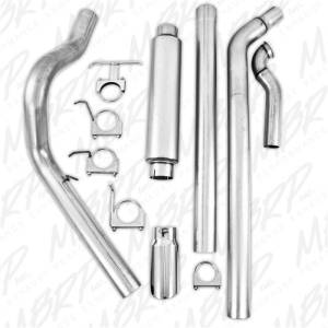 MBRP - MBRP 1994-1997 Ford F-250/350 7.3L Turbo Back Single Side Off-Road (Aluminized downpipe) - S6218AL - Image 5