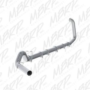 MBRP F-250/350 7.3L all models 5in Turbo Back Single Side Exit No Muffler AL - S62220PLM