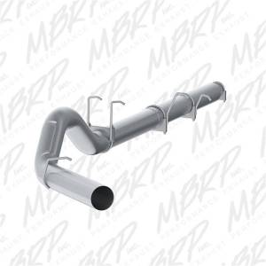 MBRP F-250/350 6.0L EC/CC 5in Cat Back Single Side Exit No Muffler AL - S62260PLM