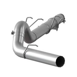 MBRP - MBRP F-250/350 6.0L EC/CC 5in Cat Back Single Side Exit No Muffler AL - S62260PLM - Image 2