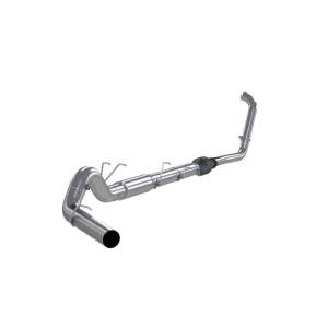 MBRP - MBRP F-250/350 6.0L EC/CC 5in Turbo Back (Stock Cat) Single Side Exit AL - S62340P - Image 3