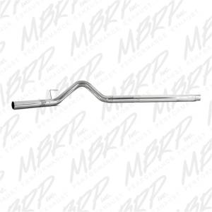 MBRP - MBRP 2008-2010 Ford F250/350/450 6.4L 4in Filter Back Single No Tip Exhaust System - S6242SLM - Image 4