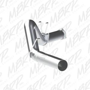 MBRP - MBRP F-250/350/450 6.7 L 5in Filter Back Single Side Exit No Muffler AL - S62530PLM - Image 1