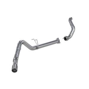 MBRP - MBRP 11-14 Ford 6.7L F-250/350/450 4in Filter Back Single Side Exit Alum and Down Pipe Exhaust - S6284AL - Image 2