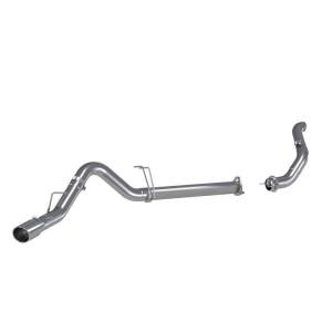 MBRP - MBRP 11-14 Ford 6.7L F-250/350/450 4in Filter Back Single Side Exit Alum and Down Pipe Exhaust - S6284AL - Image 3