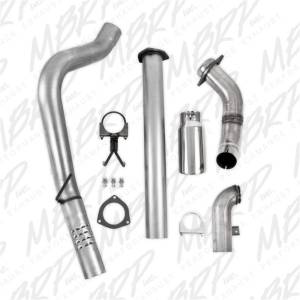 MBRP - MBRP 11-14 Ford 6.7L F-250/350/450 4in Filter Back Single Side Exit Alum and Down Pipe Exhaust - S6284AL - Image 4