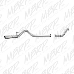 MBRP - MBRP 11-14 Ford 6.7L F-250/350/450 4in Filter Back Single Side Exit Alum and Down Pipe Exhaust - S6284AL - Image 5