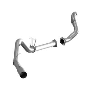 MBRP - MBRP 2015 Ford F250/350/450 6.7L 4in Single Side Exit T409 Exhaust w/ Down Pipe Includes 5in Tip - S6286409 - Image 2