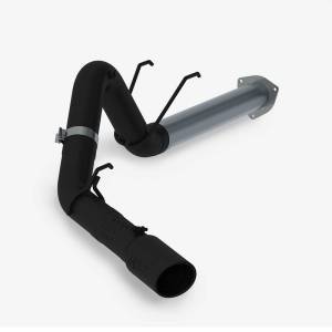 MBRP - MBRP 17-19 Ford F-250/350/450 6.7L 4in Filter Back Single Tip Black Coated Exhaust - S6289BLK - Image 2