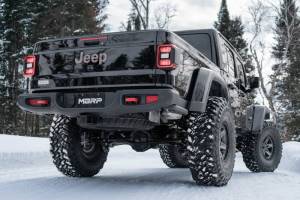 MBRP - MBRP 2021+ JEEP Gladiator JT 3.0L EcoDiesel XP Series T304SS 3in Filter Back w/ Rear Turn Down - S6502409 - Image 2