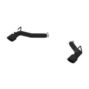 MBRP - MBRP 2010-2015 Chevrolet Camaro V8 6.2L 3in Black Coated Axle Back Muffler Delete - S7019BLK - Image 2