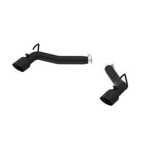 MBRP - MBRP 2010-2015 Chevrolet Camaro V6 3.6L 3in Black Coated Axle Back Muffler Delete - S7021BLK - Image 2