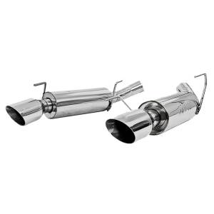 MBRP - MBRP 05-10 Ford Mustang GT 5.0/Shelby GT500 Dual Mufflers Axle Back Split Rear T304 - S7200304 - Image 2