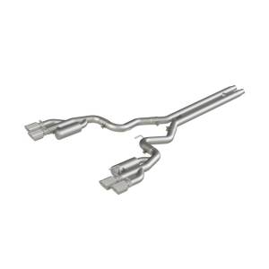 MBRP - MBRP 18-19 Ford Mustang GT 5.0 3in Cat Back Quad Tip Race Version - T304 - S7207304 - Image 2