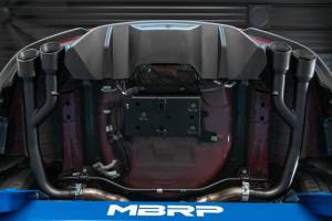 MBRP - MBRP 18-20 Ford Mustang GT 2.5in T304 Non Active Dual Axle Back Exhaust System - 4in Dual Wall Tips - S7211304 - Image 3