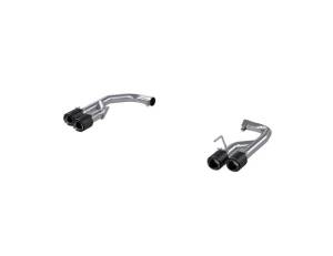 MBRP 18-21 Ford Mustang GT 5.0L T304 SS 2.5i Axle-Back, Dual Rear Exit with Quad CF Tips - S72113CF