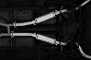 MBRP - MBRP 99-04 Ford Mustang GT/Mach 1 2.5in Dual Split Rear AL Catback Exhaust w/ 3.5in Dual Wall Tips - S7221AL - Image 4