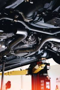 MBRP - MBRP 18-22 Ford Mustang 2.3L Ecoboost 3in Cat-Back Exhaust w/ Quad Carbon Fiber SS Tips - T304 - S72233CF - Image 4