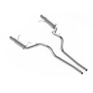 MBRP - MBRP 11-14 Ford Mustang GT 5.0L Dual Split Rear Race Version T409 3in Cat Back Exhaust System - S7264409 - Image 2