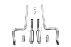 MBRP - MBRP 11-14 Ford Mustang GT 5.0L Dual Split Rear Race Version T409 3in Cat Back Exhaust System - S7264409 - Image 5