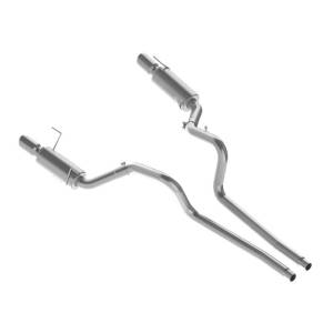 MBRP - MBRP 05-09 Ford Shelby GT500 / GT Dual Split Rear Street Version 4in Tips T409 Exhaust System - S7269409 - Image 3