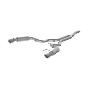 MBRP - MBRP 15-18 Ford Mustang EcoBoost 2.3L T409 3in Cat Back Dual Split Rear Exit (Race Version) - S7275409 - Image 2