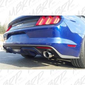 MBRP - MBRP 2015-2017 Ford Mustang GT 5.0 2-1/2in Axle Back Kit 304 - 4in OD Tips Included - S7276304 - Image 3