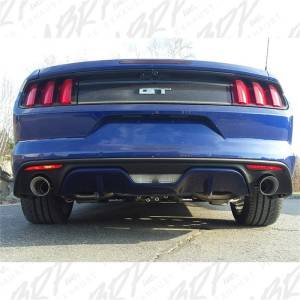 MBRP - MBRP 2015-2017 Ford Mustang GT 5.0 2-1/2in Axle Back Kit 304 - 4in OD Tips Included - S7276304 - Image 4