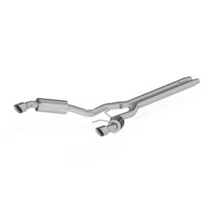 MBRP - MBRP 15 Ford Mustang GT 5.0 3in Cat Back Dual Split Rear Street Version 4.5in Tips - Aluminized - S7277AL - Image 2