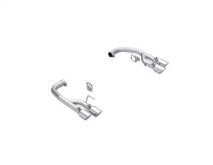 MBRP 2024+ Mustang GT 5.0L Aluminized Steel 2.5in Axle-Back Exhaust w/ Dual-Rear Quad Exhaust Tips - S7281AL